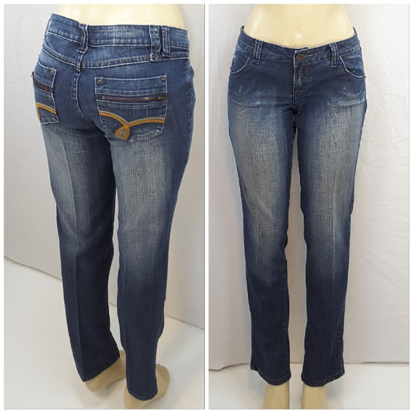 ZANA JEANS, Straight Leg Denim Jeans, size 13 - Picture 6 of 8
